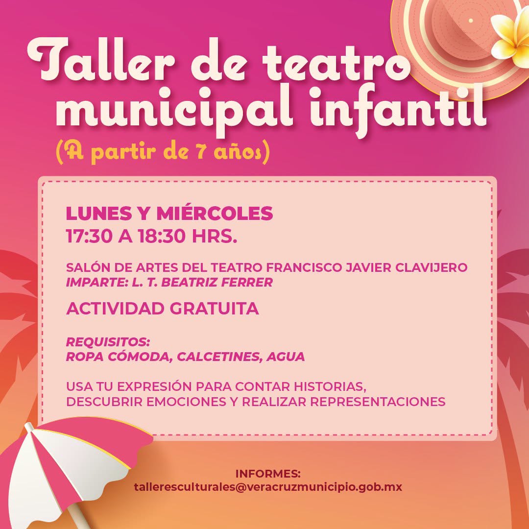 Taller de Teatro Municipal Infantil