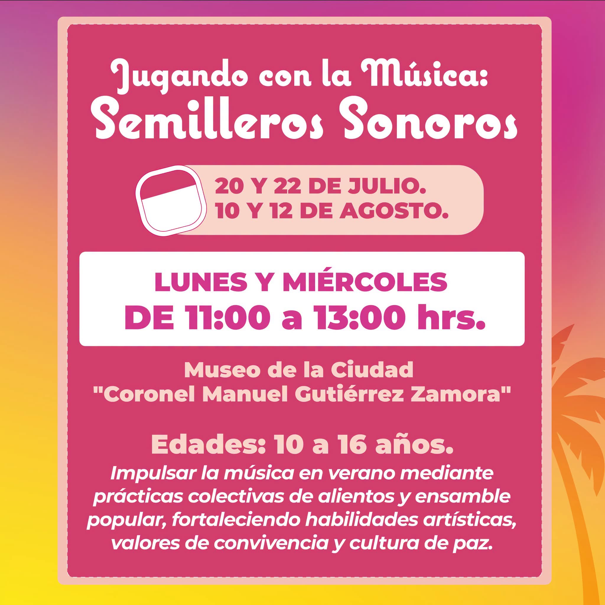 Jugando con la Música: Semilleros Sonoros